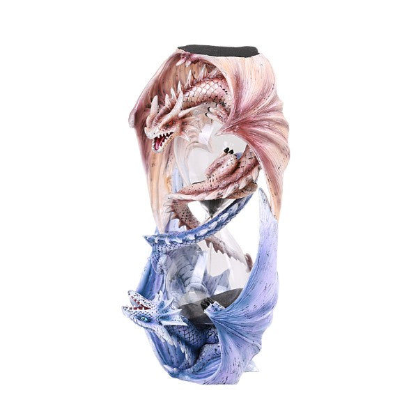 Midi skirt with a dragon design on a white background