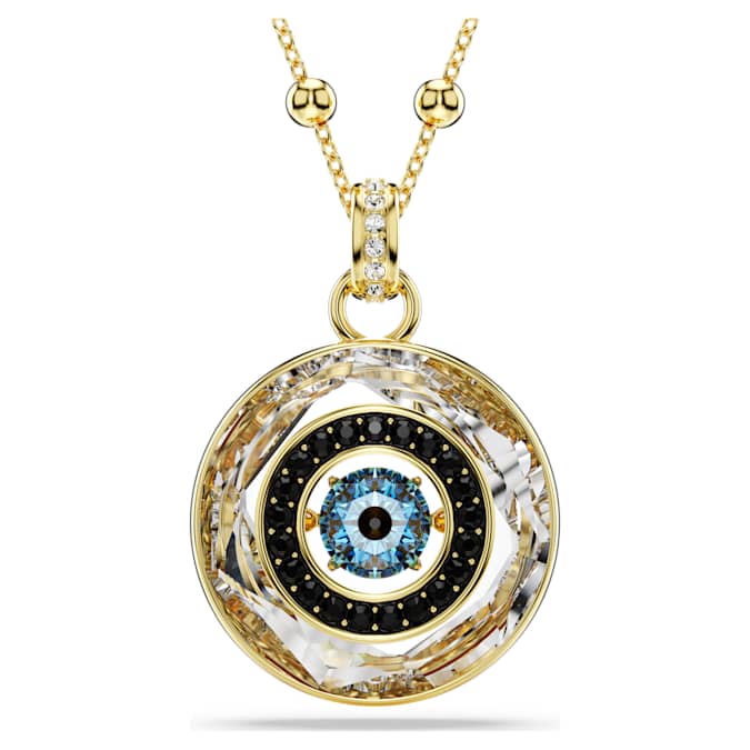 Symbolica pendant Evil eye, Medium, Multicolored, Gold-tone plated 5692166