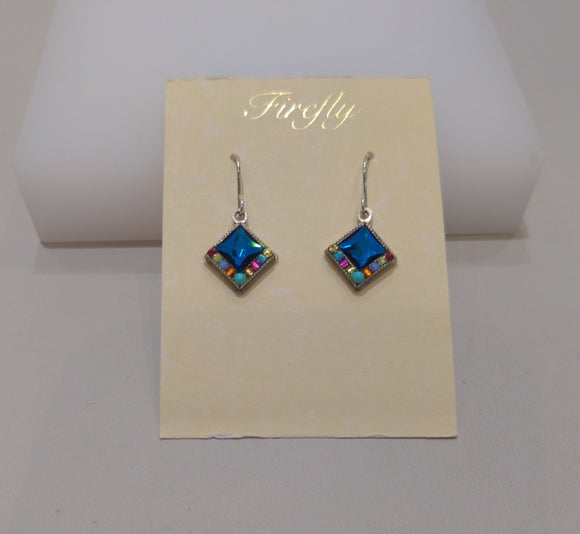 FIREFLY JEWELRY 7611 MC EARRING Multi COLOR New Silver Wire