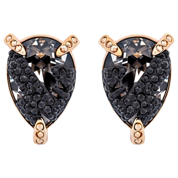 Swarovski Make Up Earrings 18k Rose Gold-Plated Crystal Earrings 5446241