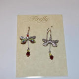 Firefly Jewelry Dragon fly earring - 6625 Red