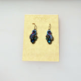 FIREFLY JEWELRY 7732-BB EARRING Blue COLOR New Silver Wire