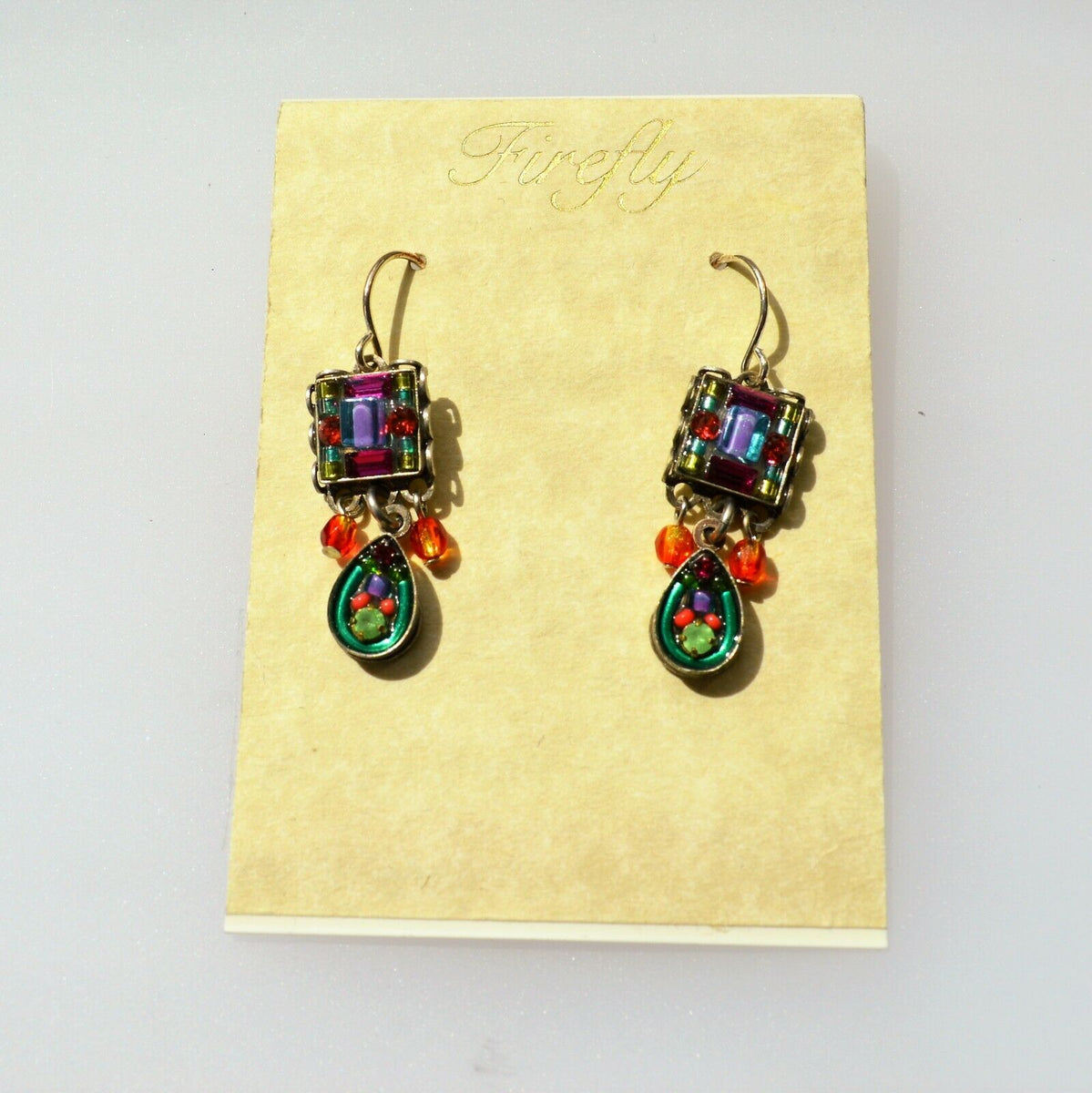 FIREFLY JEWELRY 6483MC Multi COLOR New Silver Wire Crystal Shop Inc