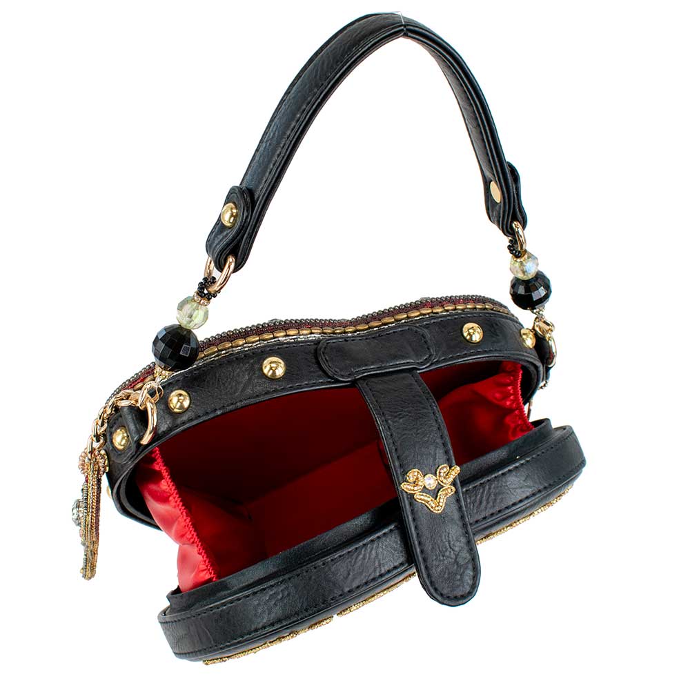 Showing red color of inside view.