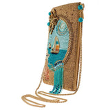 Sail Away Beaded Sail Boat Ocean Themed Crossbody Phone Bag