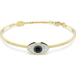 Symbolica bangle, Evil eye, Blue, Gold-tone plated
5692171