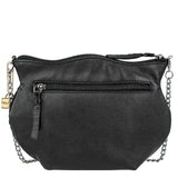 Head Turner Beaded Owl Head Crossbody Handbag