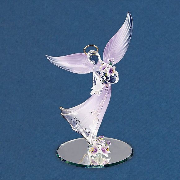 A7 883L: Lavender Angel with Dove