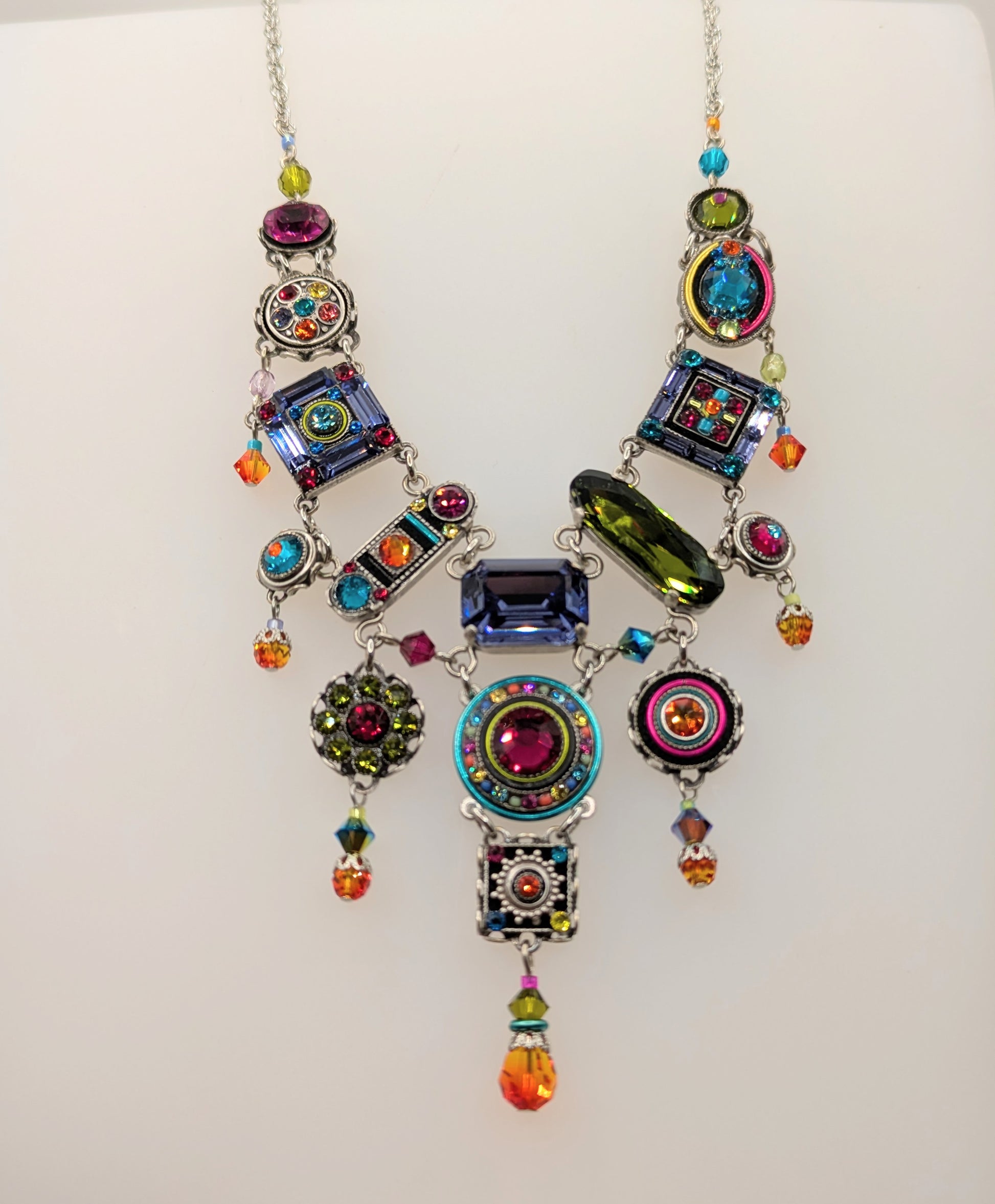 Firefly Necklace large multi color LA DOLCE VITA collection