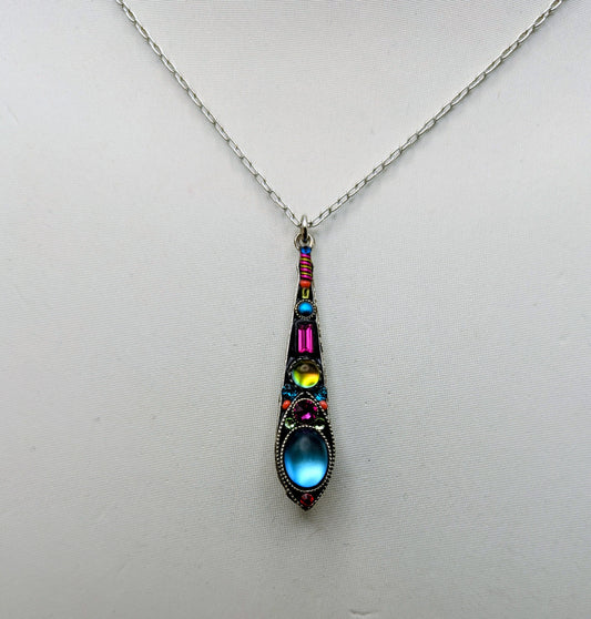 Firefly Moonlight Extended Drop Pendant on white background.