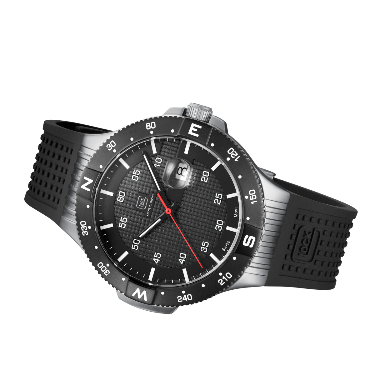 GW-15-1-22 20 ATM WATER RESISTANCE,  SWISS MOVEMENT,  SAPPHIRE CRYSTAL,  ROTATING BEZEL,  SWISS SUPER-LUMINOVA®