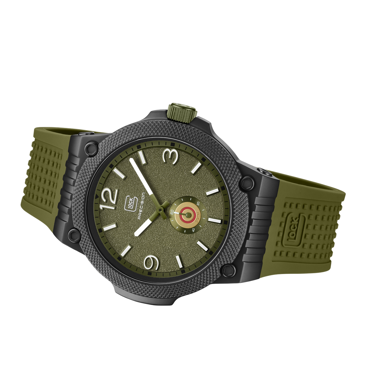 GLOCK GW-43-2-24 Watch, 43 mm Army Green Dial