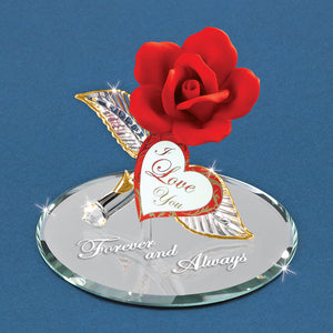 P4 446-2R: "Forever and Always" Red Rose