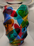 Vase VA701 H 11" TALL Multi color