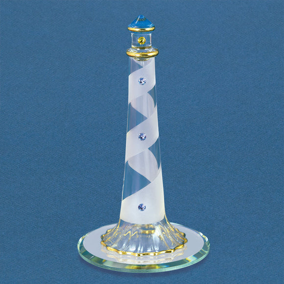 S4 950-B: Lighthouse with Base Mirror