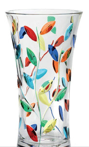 TREE OF LIFE 8.25" Murano Vase