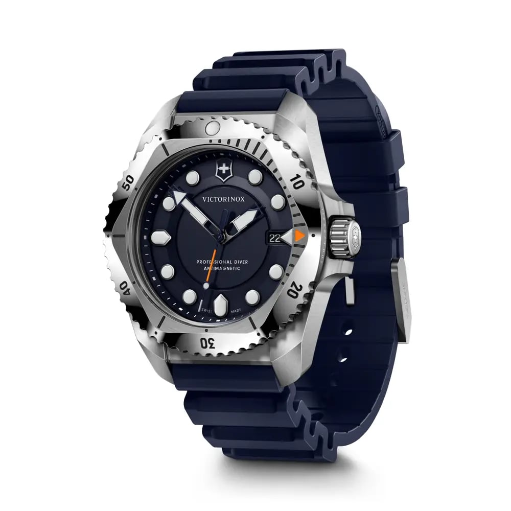 Dive Pro 43, SIR, Blue dial, BLE rubber strap 241991
