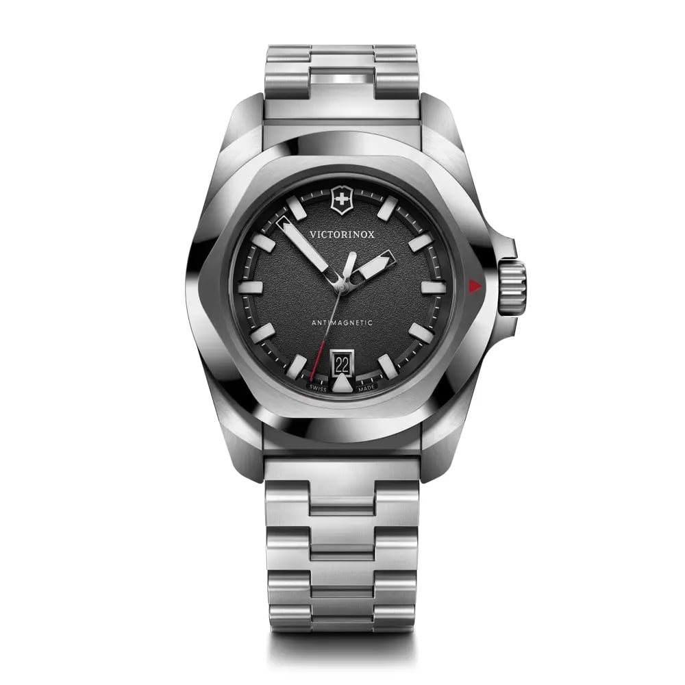 I.N.O.X. 41, SIR, BLK dial, SIR SST bracelet 242030