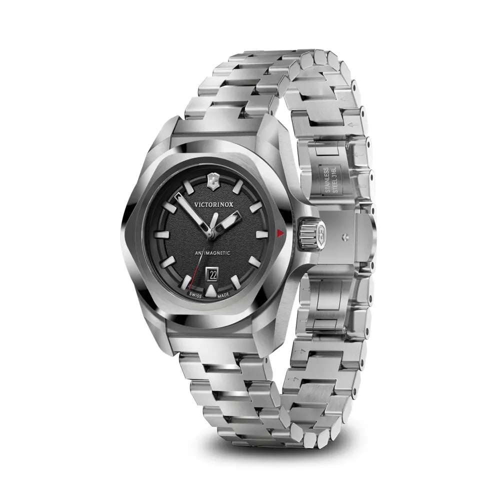 I.N.O.X. 32, SIR, BLK dial, SIR SST bracelet 242036