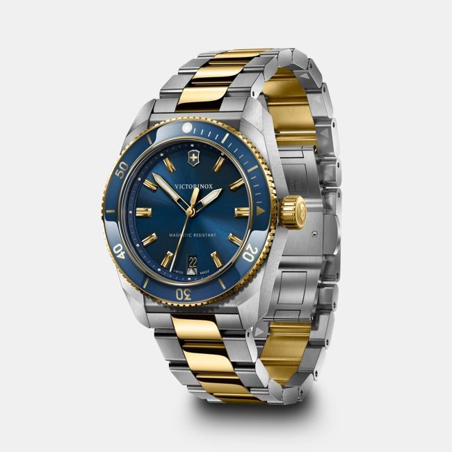 Victorinox Maverick Quartz 39 mm Two-Tone Watch – 242100