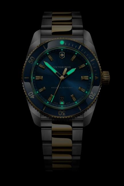 Victorinox Maverick Quartz 39 mm Two-Tone Watch – 242100