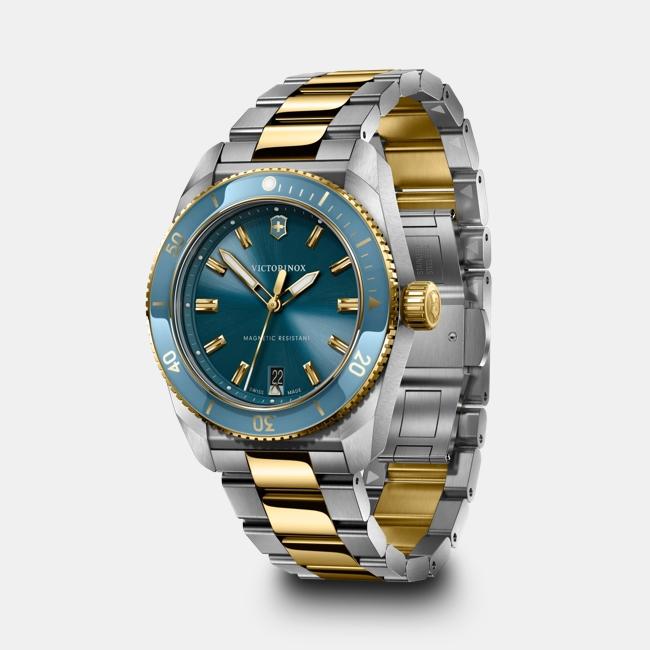 Victorinox Maverick Quartz 39 mm Two-Tone Watch – 242103