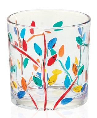 Colorful whisky Glass