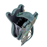 Starlet Beaded Guitar Crossbody Handbag
