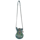 Starlet Beaded Guitar Crossbody Handbag
