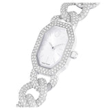 Dextera Chain watch, Swiss Made, Crystal bracelet, Silver tone, Stainless Steel 5668899