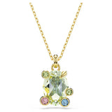 Gema pendant Mixed cuts, Multicolored, Gold-tone plated 5705816