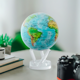 MOVA RELIEF MAP BLUE GLOBE 4.5"