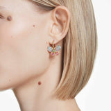 Idyllia drop earrings Mixed cuts, Pavé, Butterfly, Multicolored, Mixed metal finish 5709953