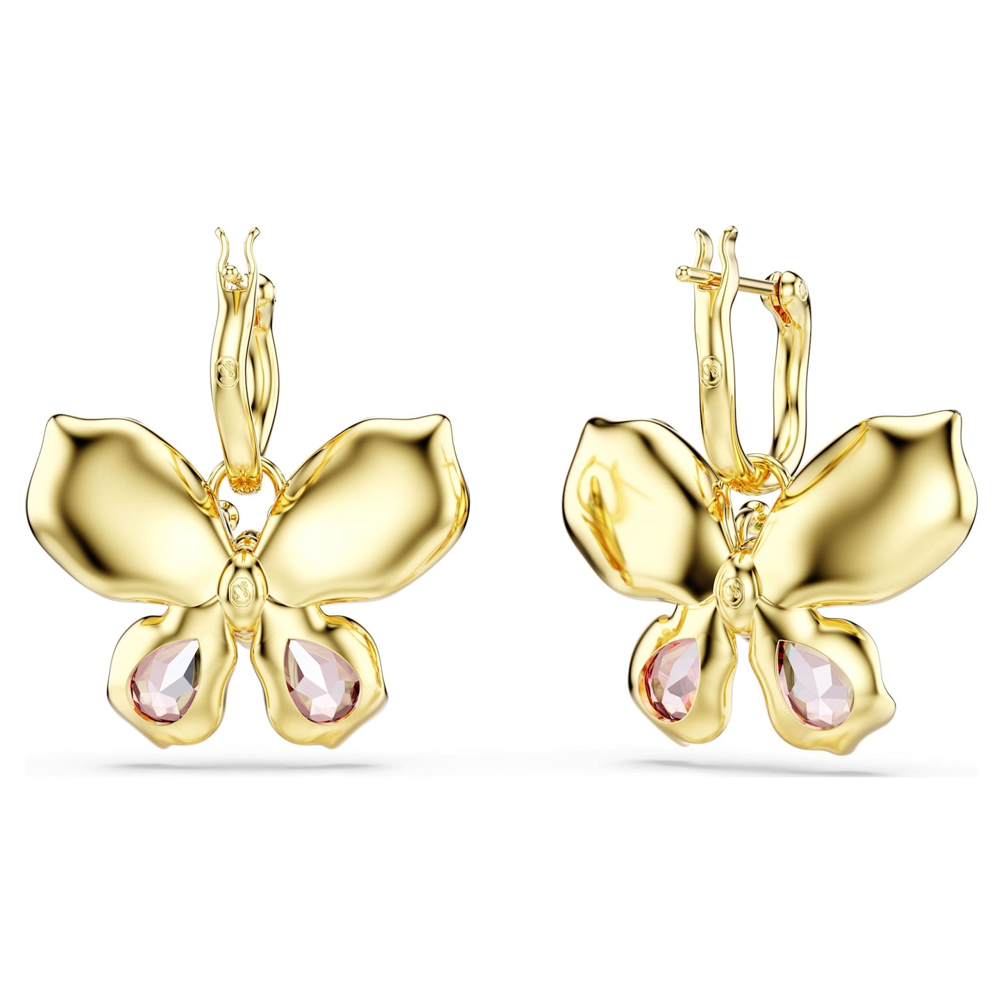 Idyllia drop earrings Mixed cuts, Pavé, Butterfly, Multicolored, Mixed metal finish 5709953