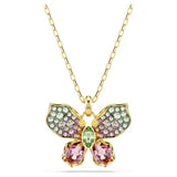 Idyllia pendant Mixed cuts, Pavé, Butterfly, Multicolored, Mixed metal finish 5709950