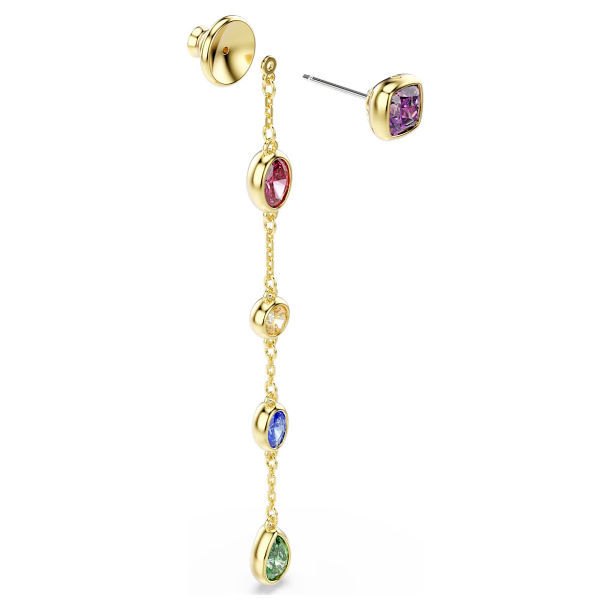 Swarovski Imber Drop Earrings, Multicolored, 18K Gold Finish 5753289