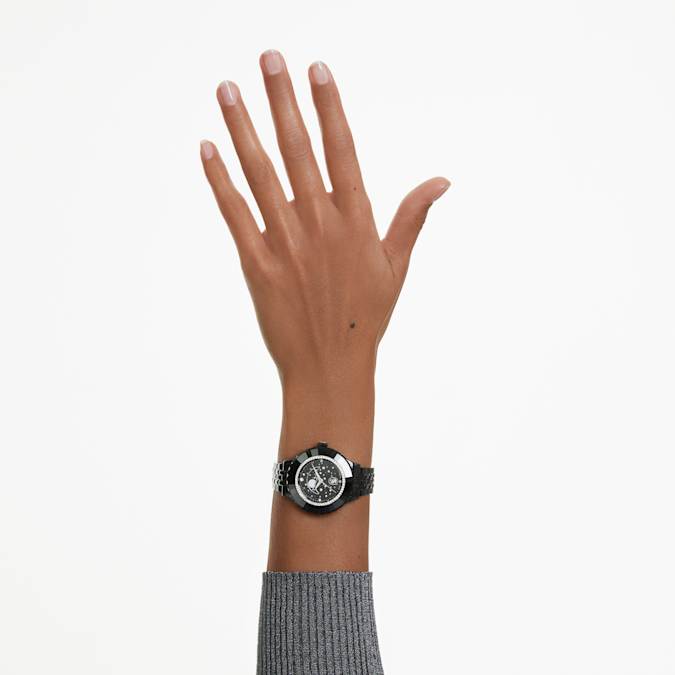 Watch on wrist