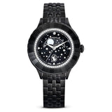 Octea Moon watch Swiss Made, Moon, Metal bracelet, Black, Black finish 5677497