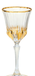 24KT GOLD ADAGIO WINE GLASSES