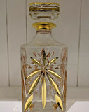 24KT GOLD OASIS Venetian Glass Decanter