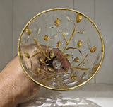24KT GOLD TREE OF LIFE  Venetian WINE GLASSES