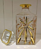 24KT GOLD OASIS Venetian Glass Decanter