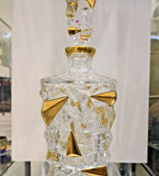 24kt Gold plated Venetian Glass Decanter 30 OZ