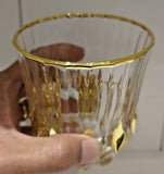 24KT GOLD ADAGIO WHISKY GLASSES