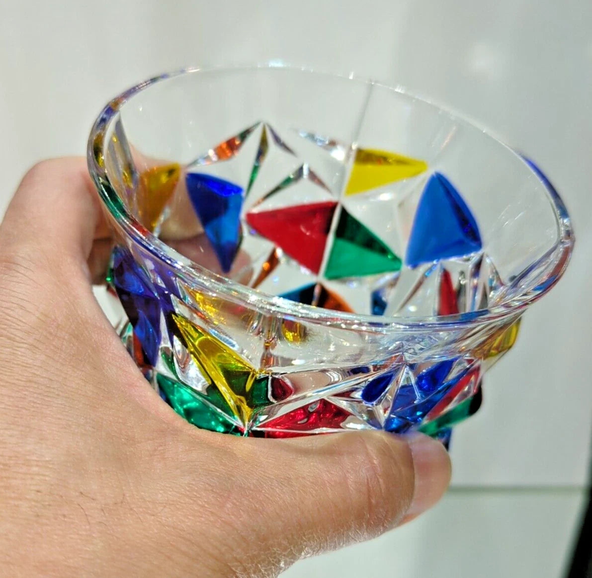 Glacier whisky glasses on hand.