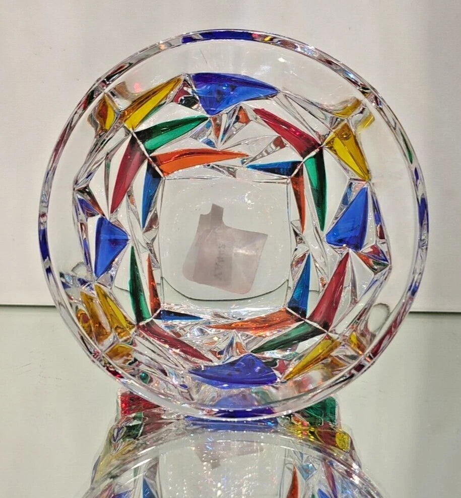 Whisky glass inside view.