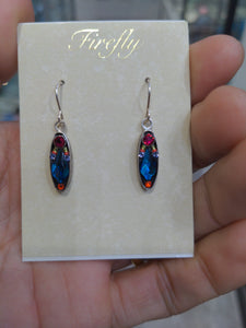 FIREFLY JEWELRY 7837 MC EARRING Multi COLOR New Silver Wire