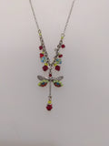 FIREFLY JEWELRY 8292R Dragonfly Necklace Multi Color New