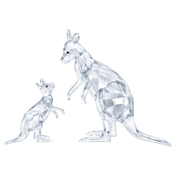 Swarovski Kangaroo Mother with Baby Figurine - 5428563