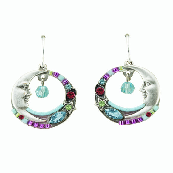FIREFLY JEWELRY 6733 LT EARRING  Light Turquoise New Silver Wire